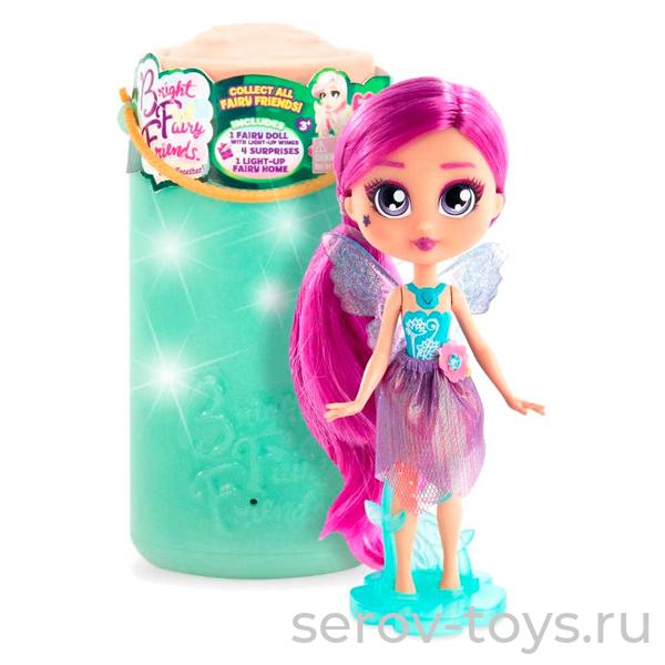 Bright Fairy Friends 20939 Фея-подружка Виола с домом-фонариком свет крылья аксесс в колбе
