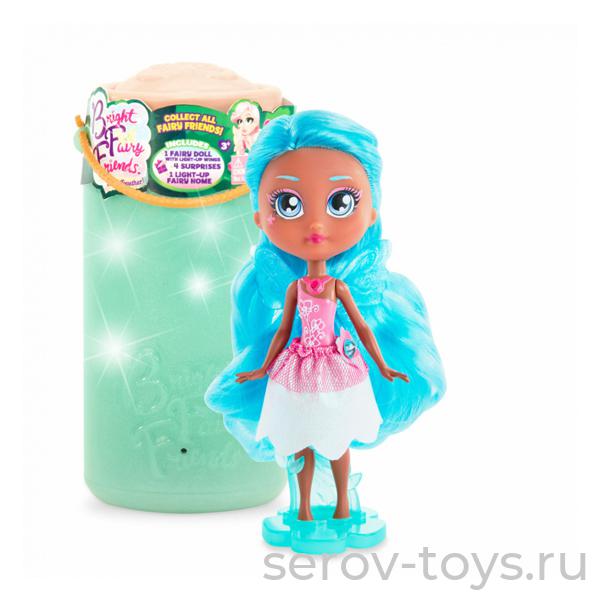 Bright Fairy Friends 20942 Фея-подружка Дженни с домом-фонариком свет крылья аксесс в колбе