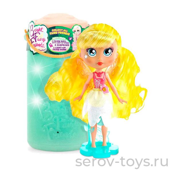Bright Fairy Friends 20943 Фея-подружка Даниэлла с домом-фонариком свет крылья аксесс в колбе