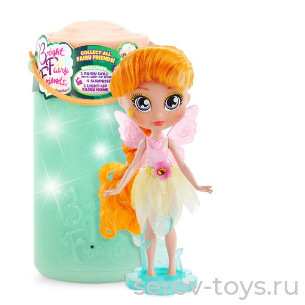 Bright Fairy Friends 20945 Фея-подружка Санни с домом-фонариком свет крылья аксесс в колбе