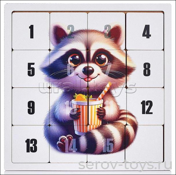 Игра Макси Пятнашки Енотик в кор Задира