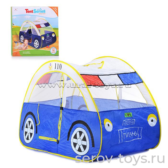 Палатка 5008А Полицейская машина 128*72*78 в коробке