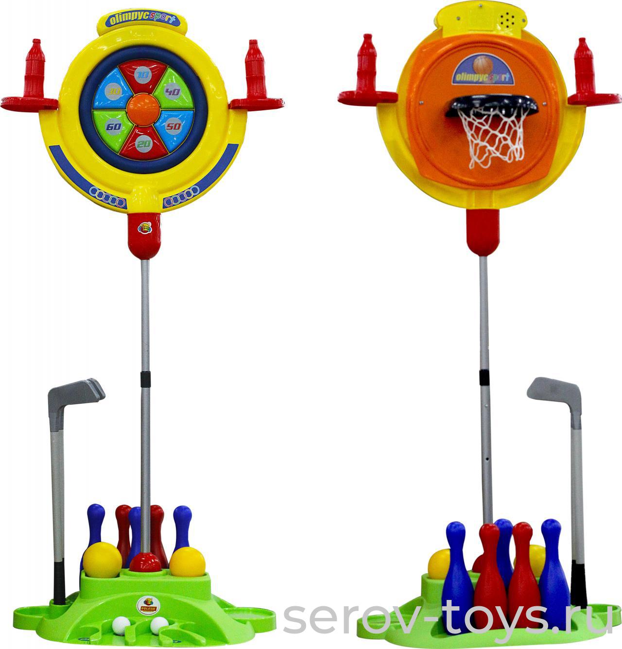 Мультиигровой центр 49704 Мишень 4 в 1 (в пакете)