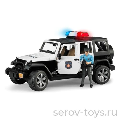 Внедорожник 02-526 Wrangler Полиция с фигуркой