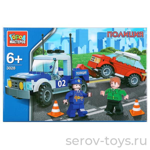 Конструктор Город мастеров 3028 Эвакуатор Полиция