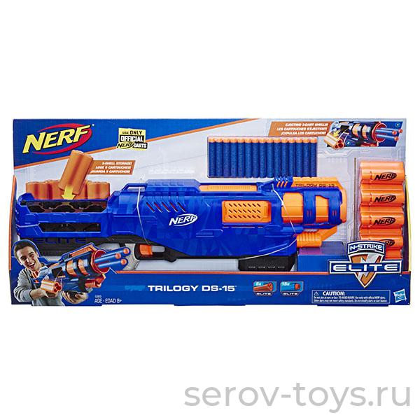 Бластер 2853 NERF Элит Трилоджи ДС-15