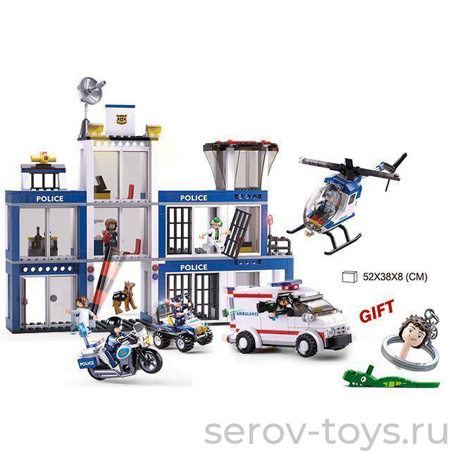 Брик Sluban 38-0660 Полиция 606дет Участок