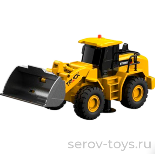 Машина инерц 1:32 WY1101A Строительная техника Погрузчик свет звук Wenyi