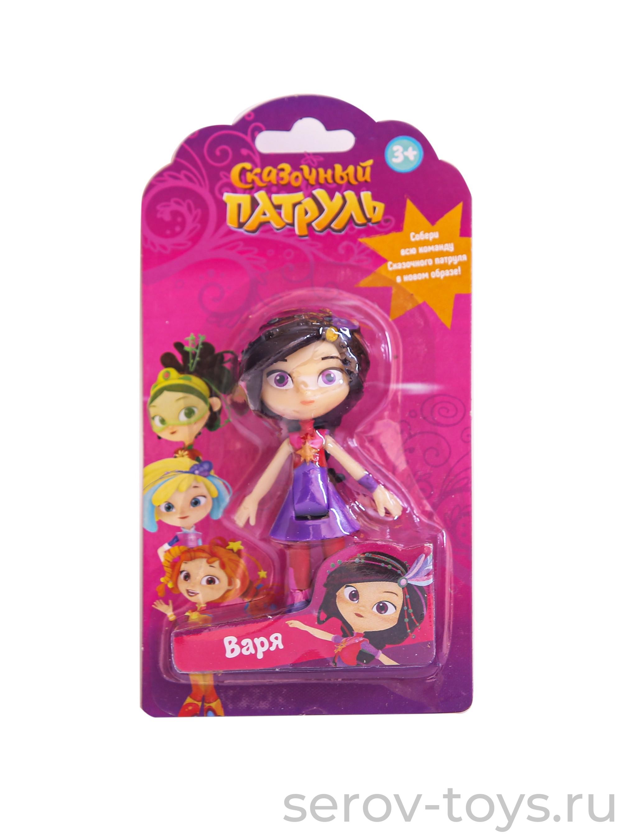 Кукла-мини Сказочный Патруль FPPF003 Варя 8см на блистере