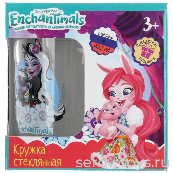 Кружка GP51762EN Enchantimals 250мл стекло подарочная кор Умка