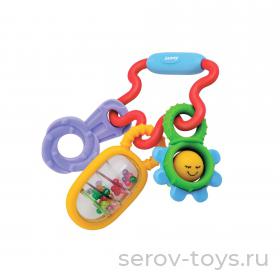 Погремушка TY9058 Крути-верти прорезыватель в кор Mioshi