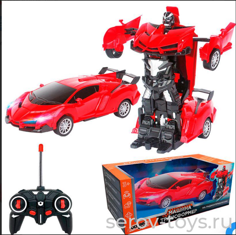 Машина  р/у 6218RYS Трансформер 0784892FCJ в кор Young racer