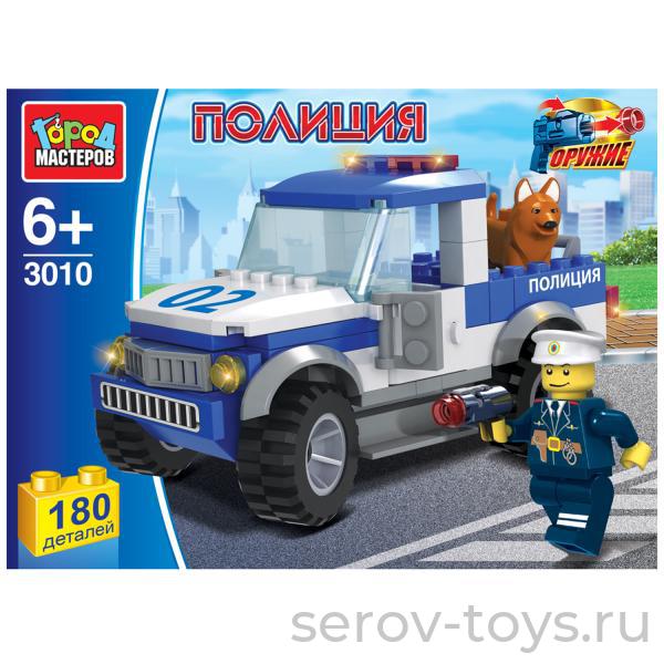 Конструктор Город мастеров 3010 Полицейский пикап 120дет
