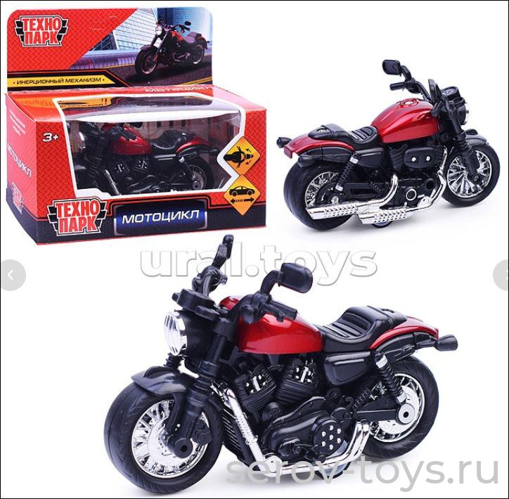 Модель Технопарк 2011C197-R Мотоцикл в кор