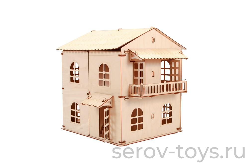 Конструктор дерев ДК-8 Мультидом 177 дет Высота 52см Для кукол 15см Pollika