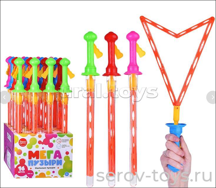 Мыльные пузыри  UT0152 Шпага в колбе Дарите радость!