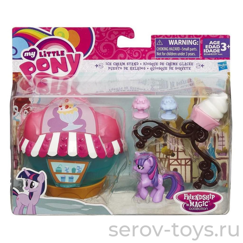 MLP Пони 3597  Коллекционный мини игровой набор  в ассорт HASBRO