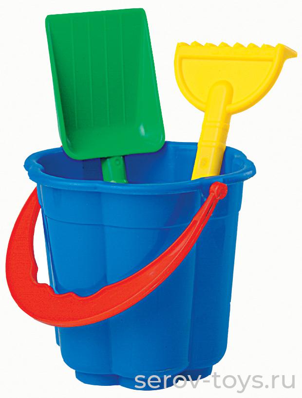 Песочный набор № 66 3591 ведерко мал ПОЛЕСЬЕ