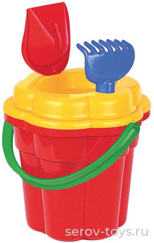 Песочный набор № 78 4772 ведро больш ПОЛЕСЬЕ