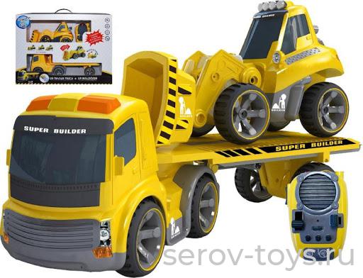 Набор Трак и бульдозер 81118 на р/у (СПЕЦПРЕДЛОЖЕНИЕ)