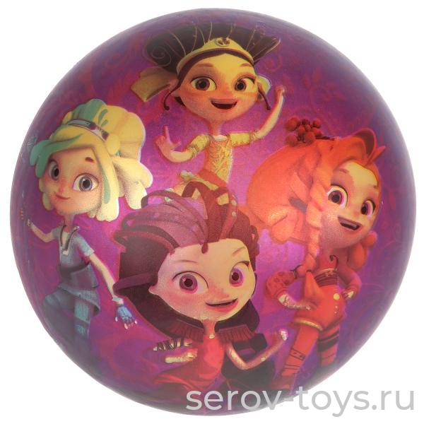 Мяч ПВХ 23см FDS-9(SP) Сказочный патруль в сетке Играем вместе