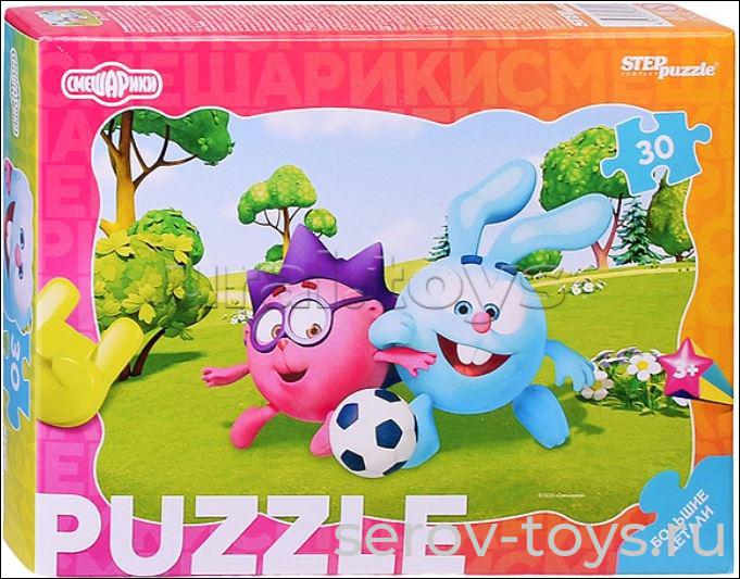 Пазл Макси 30 Смешарики 64006 Мармелад Медиа Контурные Степ