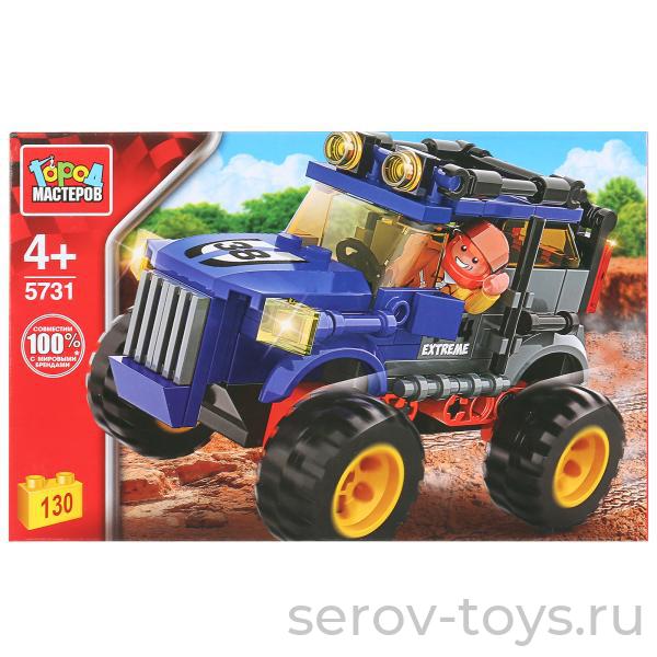 Конструктор Город мастеров 5731 Джип ралли 130дет