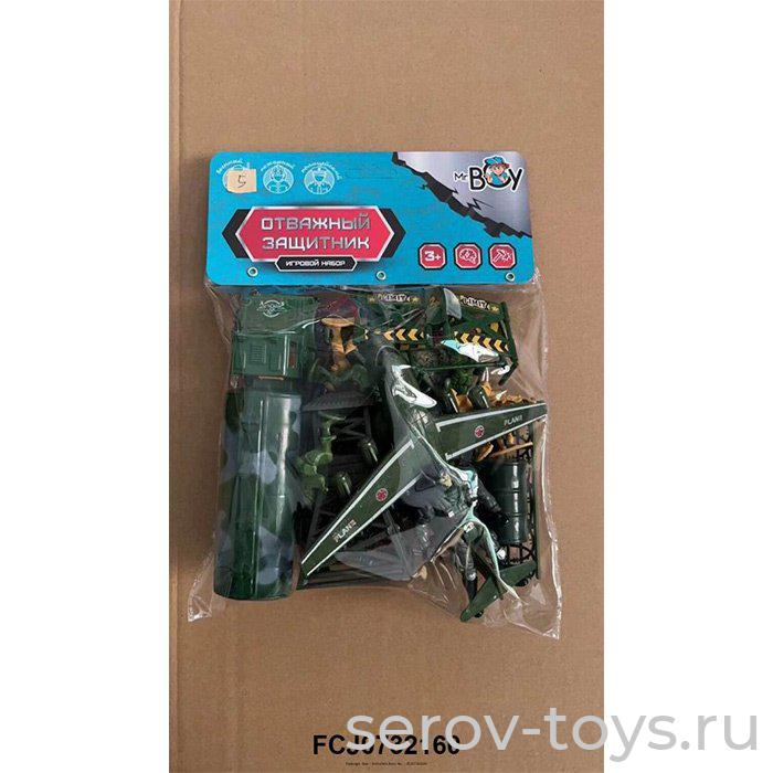 Набор солдатиков 8700-5YS Отважный защитник в пак Mr Boy