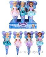Sparkle Girlz Кукла Зимняя принцесса 24112 в ассорт 27 см в рожке