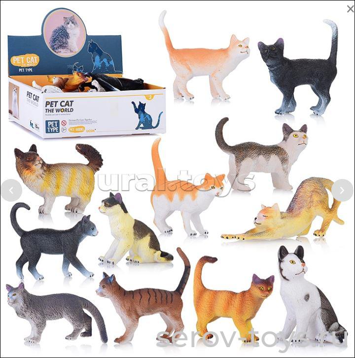 Фигурки животных YX-N488-7 Кошки