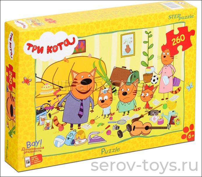 Пазл 260 Три кота 95154 Степ