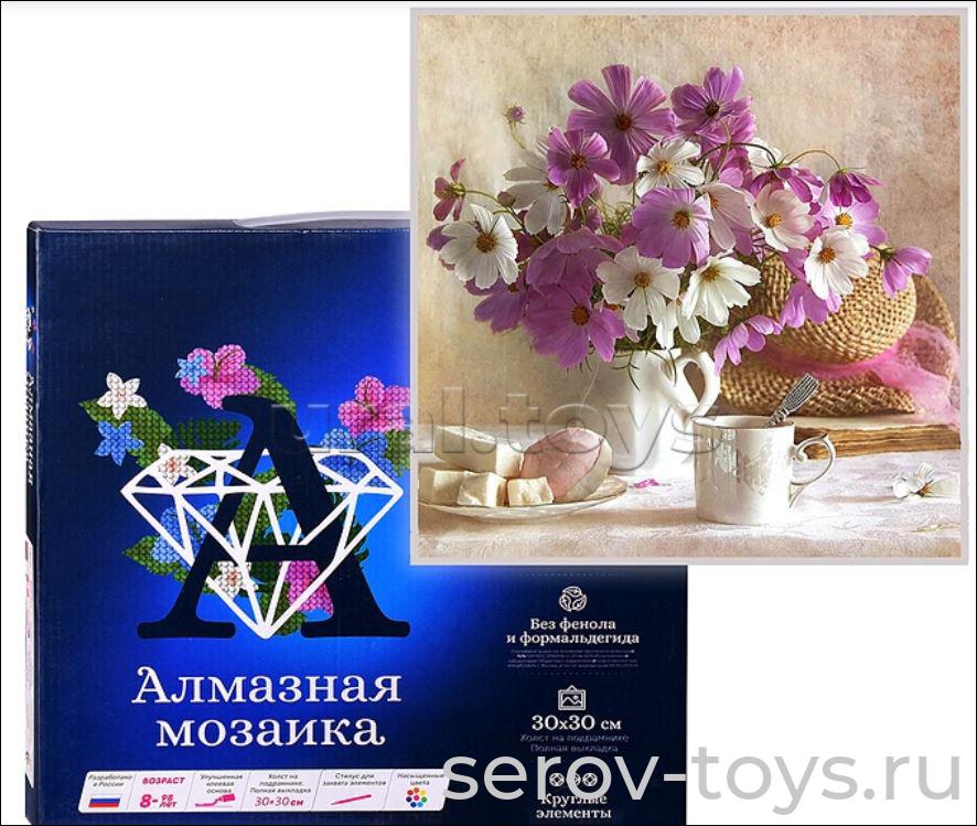 Набор ДТ Алмазная мозаика KM0686 Летнее чаепитие 30*30см в кор SilverToys