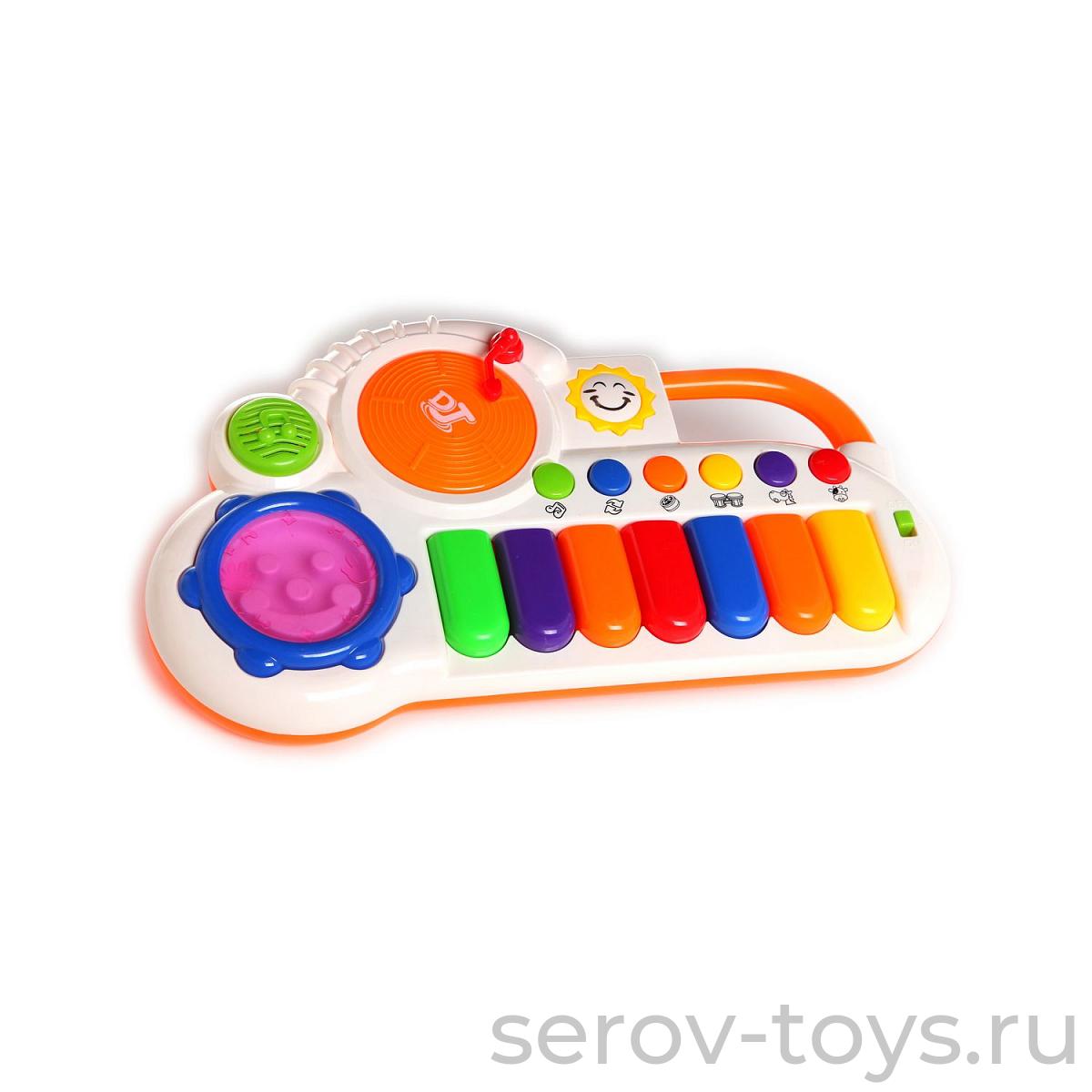 Пианино 7238 Я музыкант на бат. свет. звук в кор