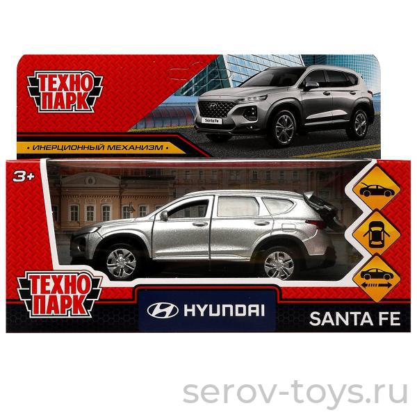 Модель Технопарк HYUNDAI SANTAFE2-12-SR Серебристая в кор