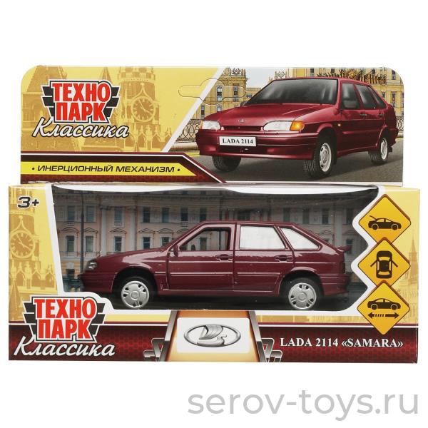 Модель Технопарк LADA -2114 SAMARA 2114-12-PRL Классика Фиолетовый в кор