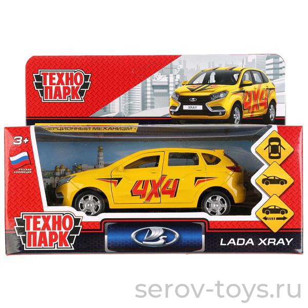 Модель Технопарк LADA XRAY Спорт Желтый XRAY-SPORT в кор