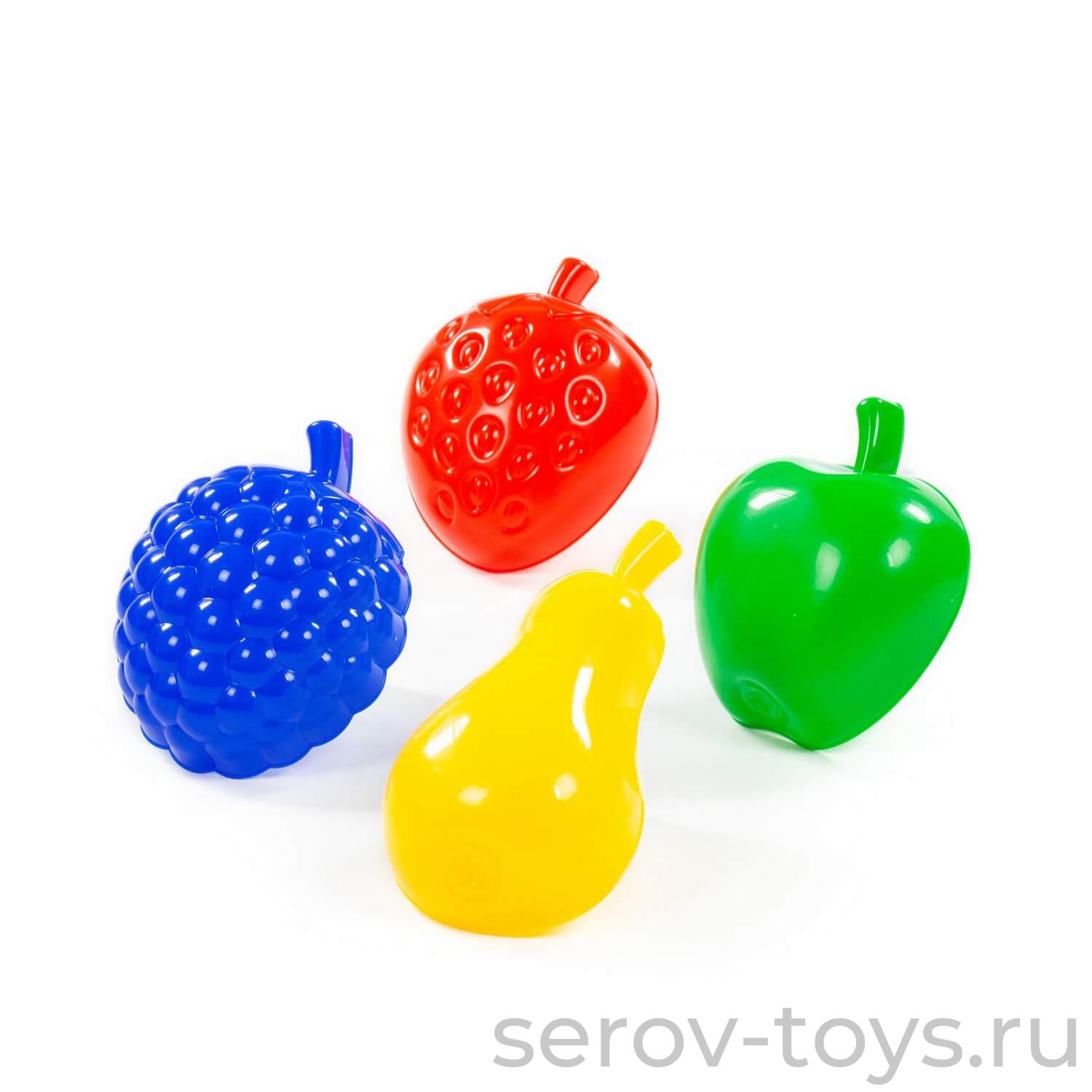 Формочки "Фрукты" 40275 4шт ПОЛЕСЬЕ