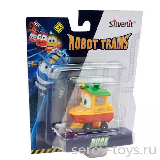 Robot Trains Паровозик 80157 Утенок в блистере