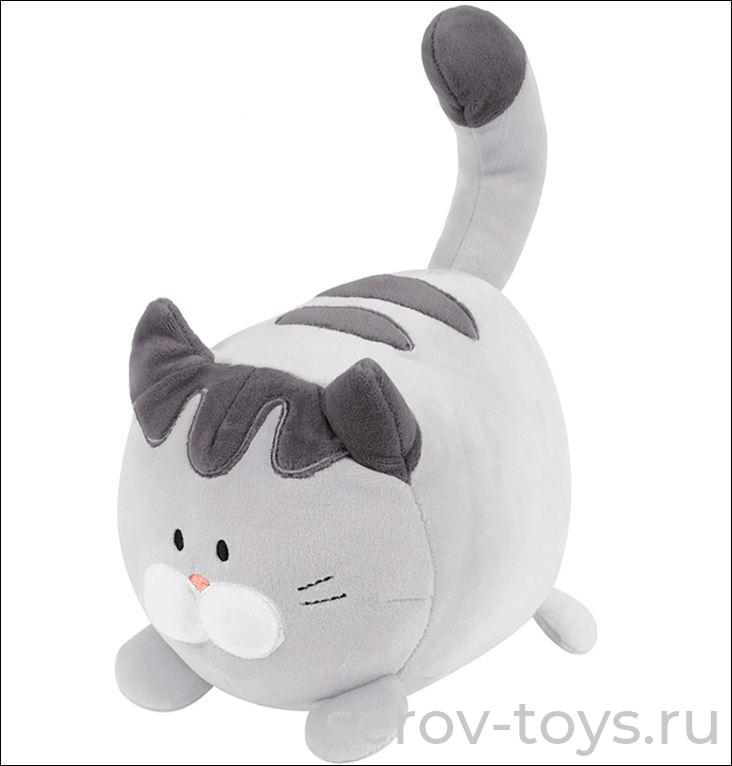 Серый Кот 16 см MT-30715/16-2 Maхi Toyz