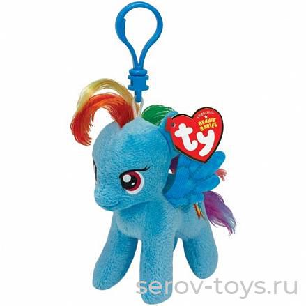My Little Pony Брелок 4110 в ассорт TY 15 см мягк. игр (Fluttershy - 41102)