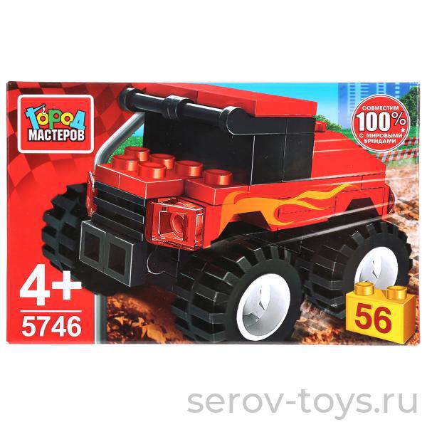 Конструктор Город мастеров 5746 Ралли Джип 56 дет