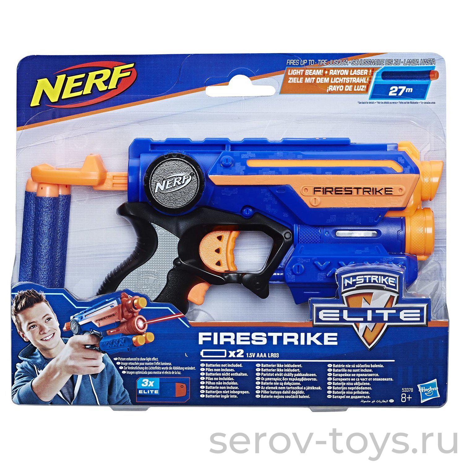 Бластер 53378 NERF Элит Файрстрайк