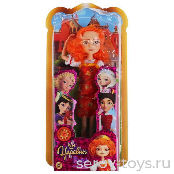 Кукла Варвара 5PR-VARVARA29-SD шарнирная Царевны 29см на блистере Карапуз