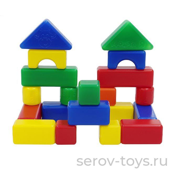 Строительный набор 20шт 1180360 4*4*4 Крошка Я