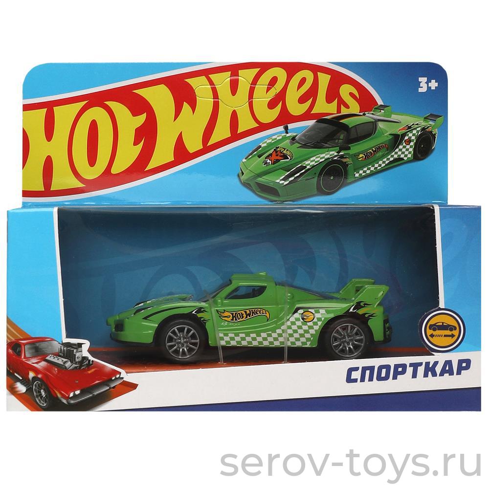 Модель Технопарк HW-12-140-R3 Hot Wheels Спорткар 10см в кор