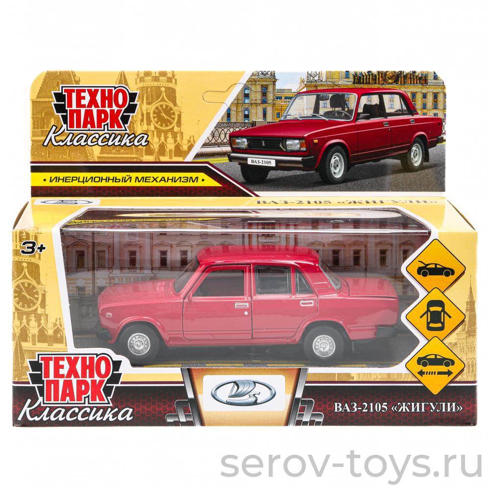 Модель Технопарк LADA ВАЗ-2105 Жигули 2105-12-KN Классика Красный в кор
