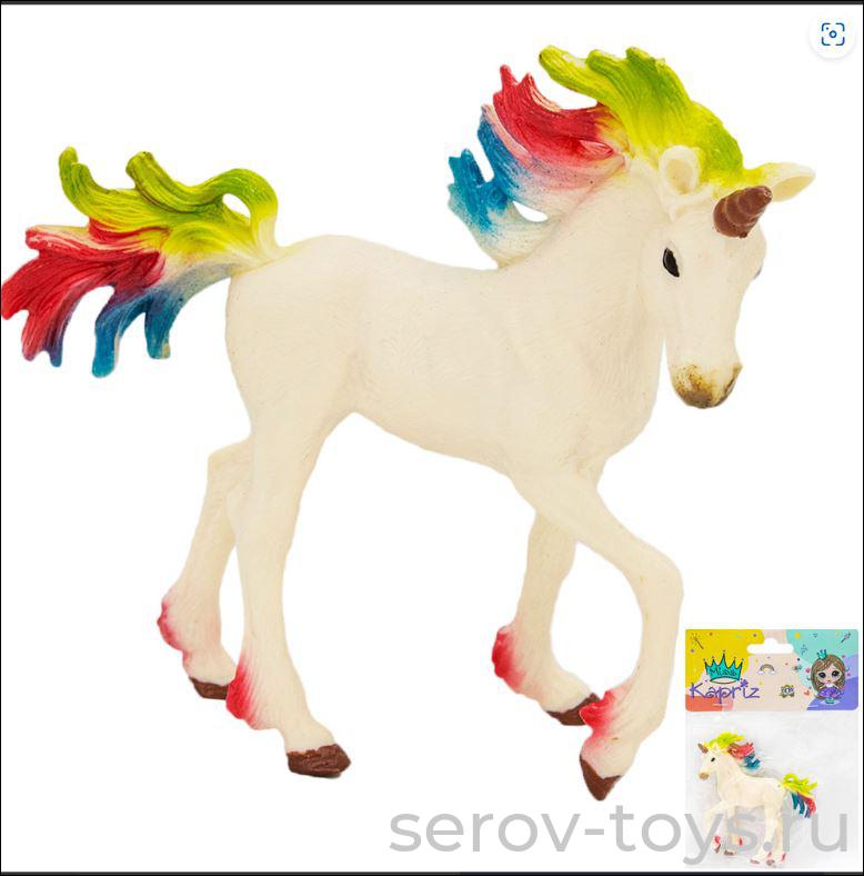 Единорог 9899-Y10D1YSQ Радужный маленький в пак Miss Kapriz