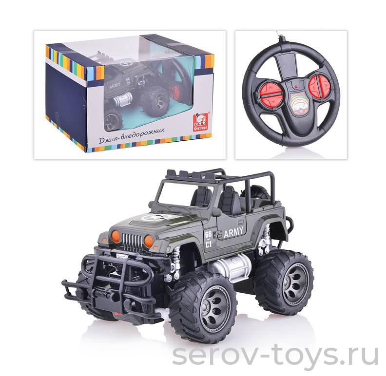 Машина Джип р/у, на батарейках, в коробке 101036721