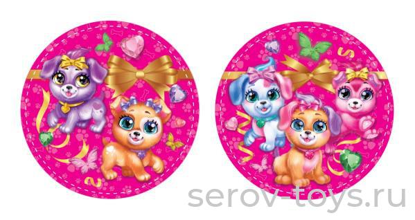 Мяч ПВХ 23см FD-9(PPETS) Питомцы в сетке Играем вместе