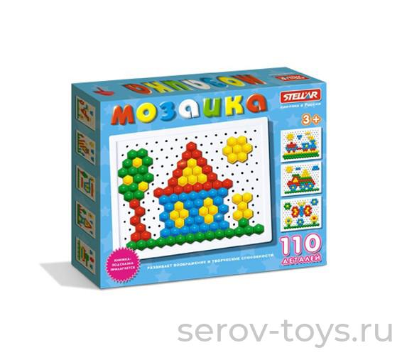 Мозаика 01036 13мм. 110шт.в кор Стеллар